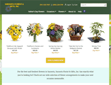 Tablet Screenshot of floristsarasota.com